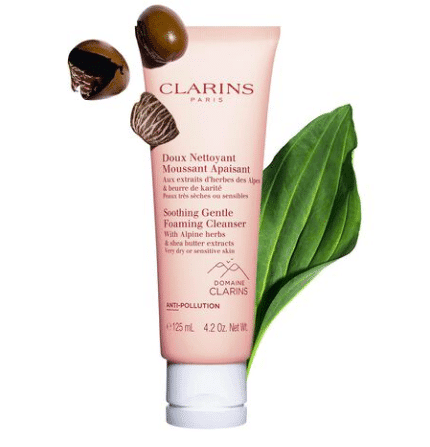 Nettoyant Moussant Apaisant Clarins Doux 125ml