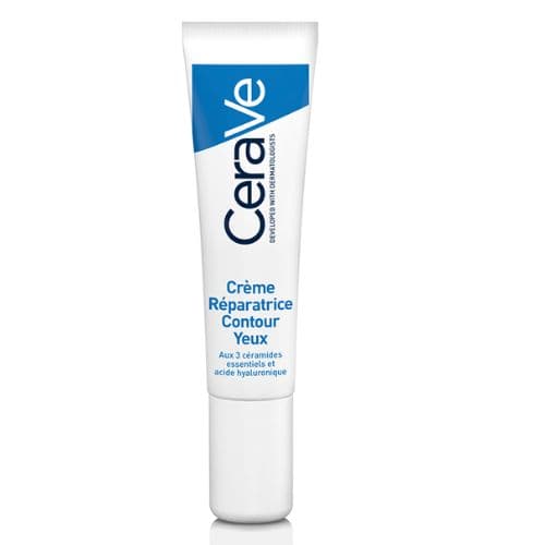 CERAVE Crème Réparatrice Contour Yeux à l'acide hyaluronique et à la niacinamide 14ml
