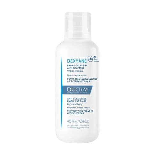 Baume émollient anti-grattage pour peaux très sèches sujettes à l’eczéma atopique DEXYANE DUCRAY 400ml