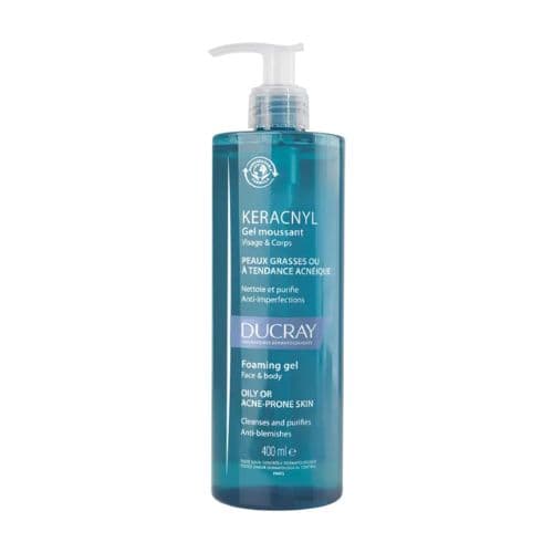 Gel moussant pour peau grasse ou à tendance acnéique ICTYANE DUCRAY 400ml