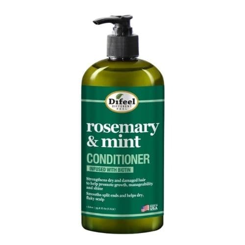 Aprés-Shampoing revitalisant au romarin et à la menthe Rosemary &amp; Mint Conditioner DIFEEL 1l