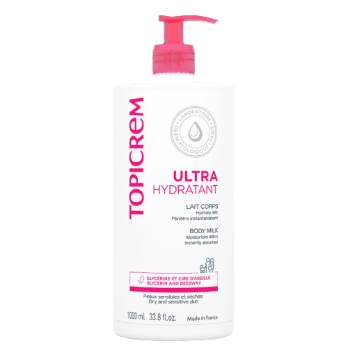 Lait Corps Ultra Hydratant TOPICREM 1000 ml