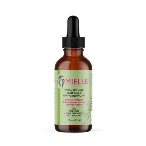 Huile fortifiante pour cuir chevelu et cheveux Mielle Romarin Menthe MIELLE 59ml