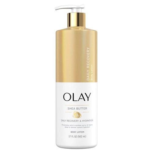 Lotion corporelle au beurre de karité OLAY 502ml