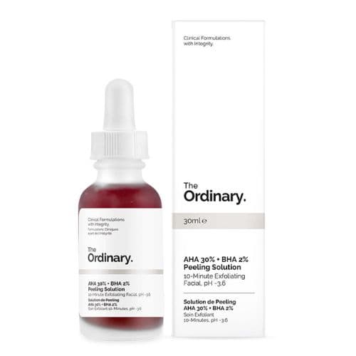 Solution Peeling exfoliante AHA 30% + BHA 2%THE ORDINARY 30ml