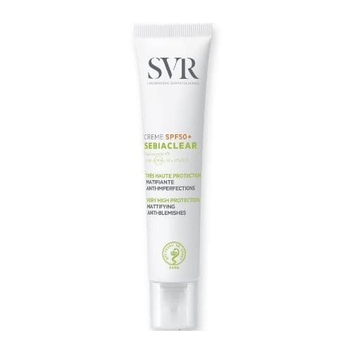Crème solaire matifiante pour le visage SPF50+ Sebiaclear SVR 40ml