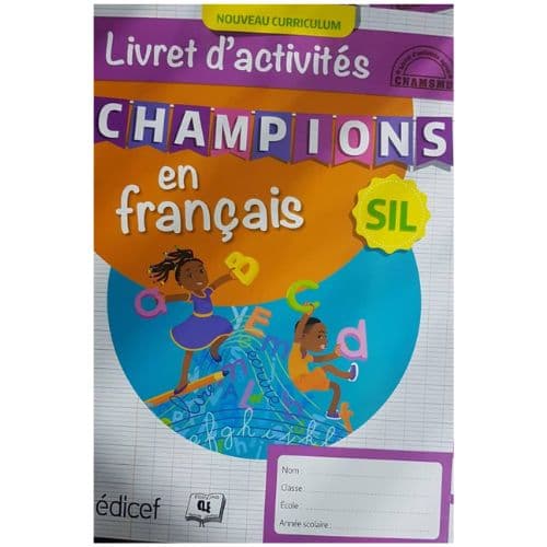 Livret D'activité Champions en français SIL