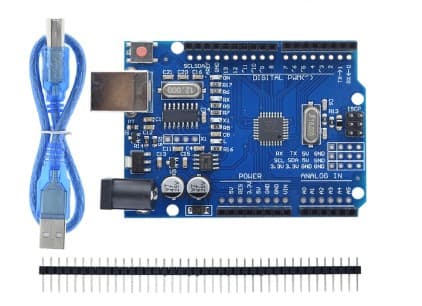 Carte Arduino UNO R3 + avec Câble d'alimentation SMD, Garantie 1 Mois