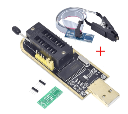 Module Programmateur USB CH341A 24 EEPROM et 25 SPI Flash
