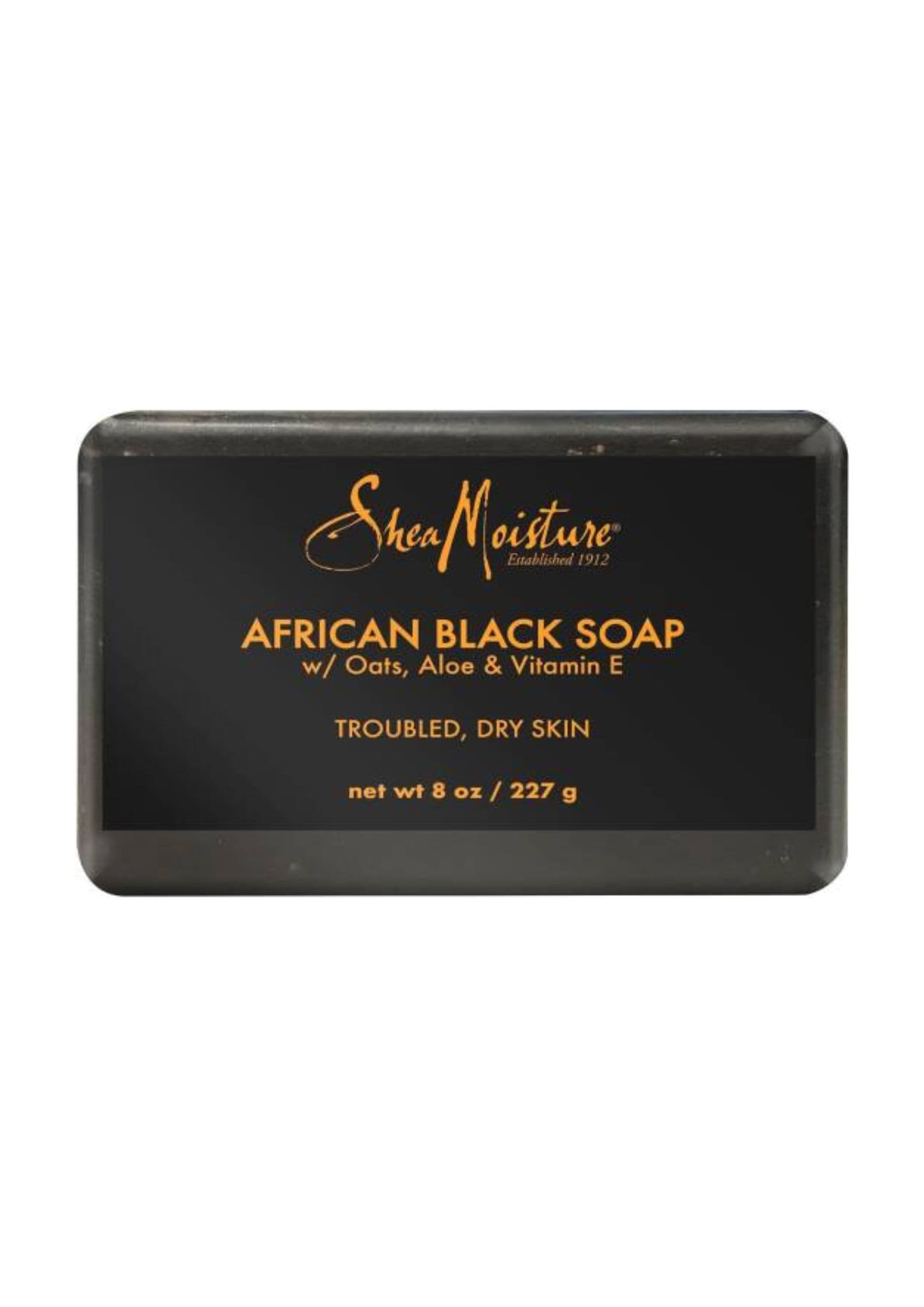 Savon noir africain au beurre de karité SHEA MOISTURE 230g