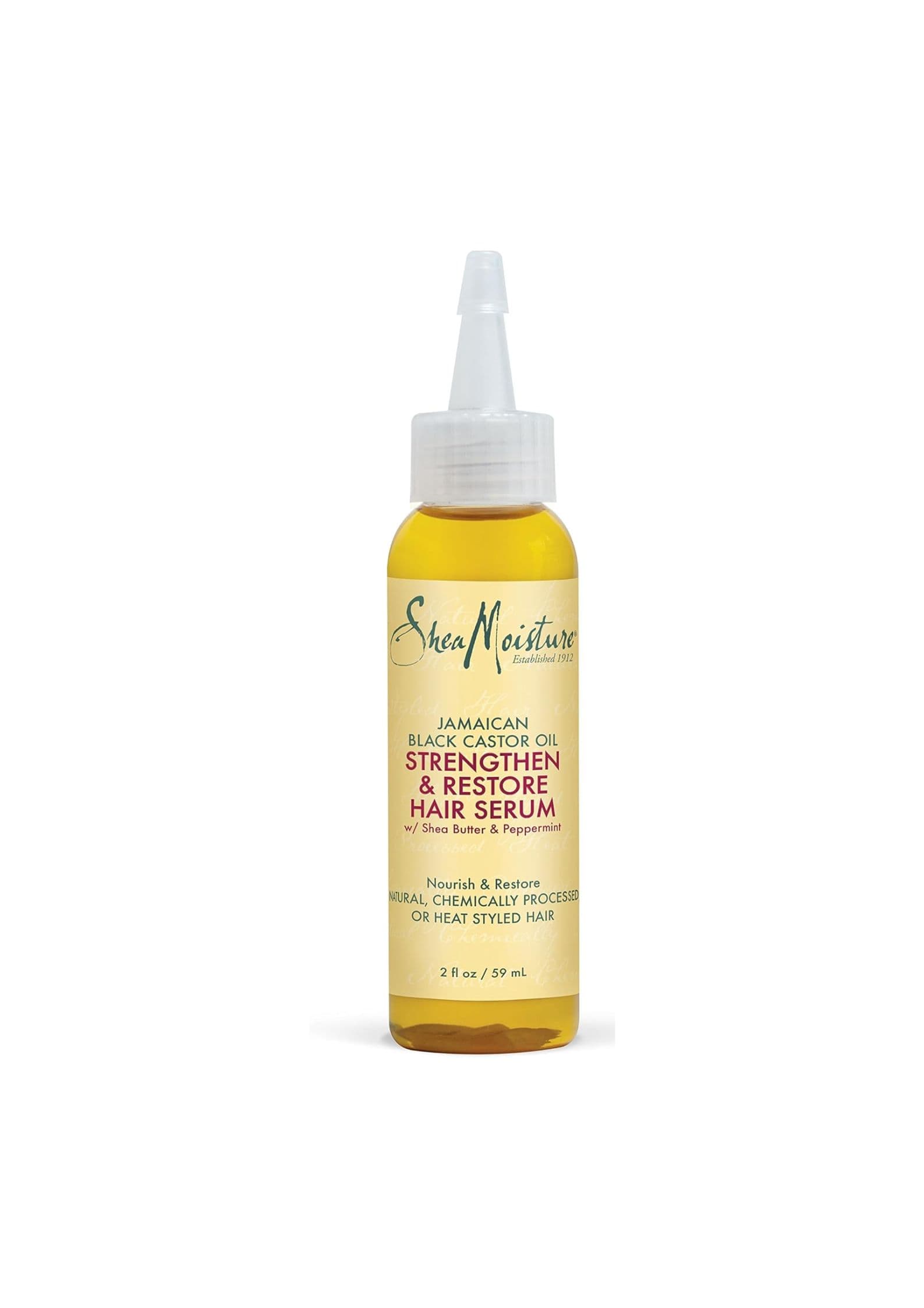Sérum pour cheveux à l'huile de ricin noire SHEA MOISTURE 59ml