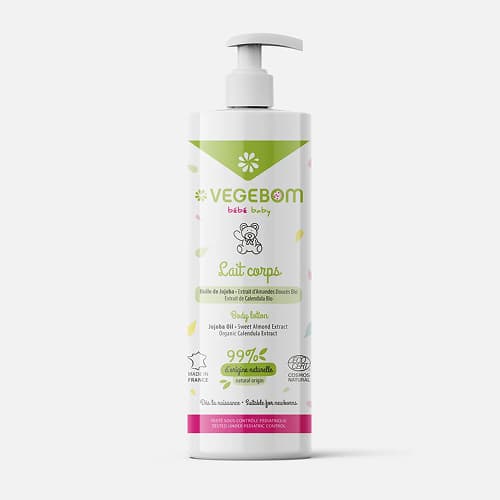 Lait de corps VEGEBOM pour bébé , 400ml